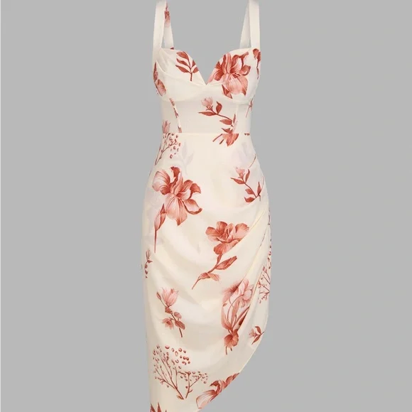 bardot asymmetrical dress Asymmetrical Ruched Sleeveless Midi Dress – Victoria Lane